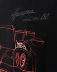 Pagani “Huayra Roadster BC” Silhouette T-Shirt Man Black