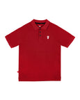Alfa Romeo DNA Polo Red with Logo Serpent
