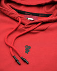 Alfa Romeo DNA Sweatshirt with Hoodie RED  Logo Serpent