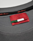 Alfa Romeo DNA Sweatshirt Roundneck Grey with Logo Alfa