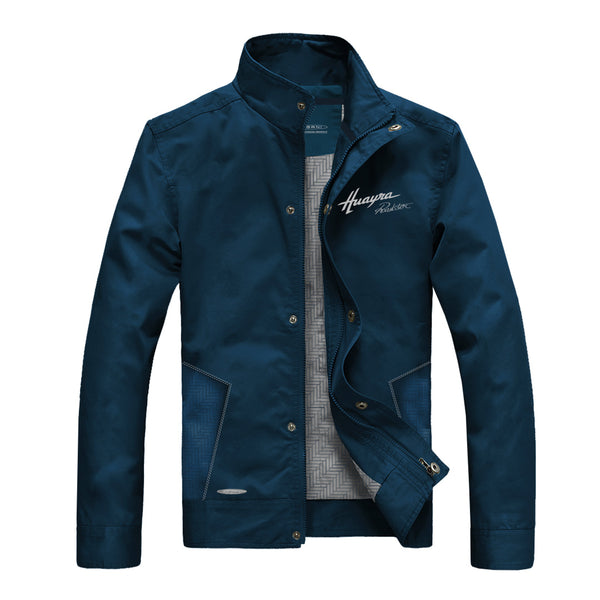 Pagani "Huayra Roadster" Windproof Jacket Man Blue