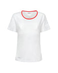 Pagani “Huayra Roadster BC” Silhouette T-Shirt Woman White