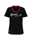 Pagani “Huayra Roadster BC” All over T-Shirt Woman Black