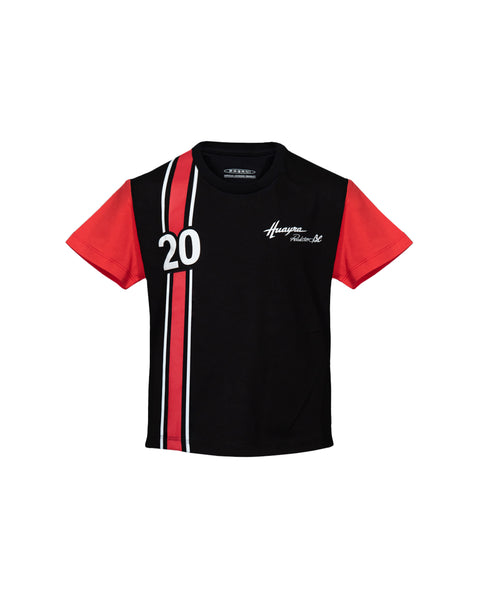 Pagani “Huayra Roadster BC” Stripes 20 T-Shirt Kid Black