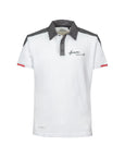Pagani “Huayra Roadster BC” Alcantara Polo Shirt Man White